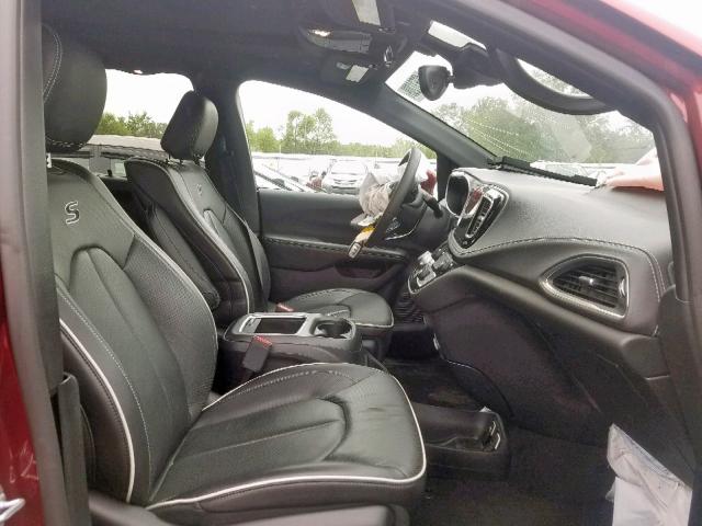 2C4RC1GG6KR629164 - 2019 CHRYSLER PACIFICA L BURGUNDY photo 5