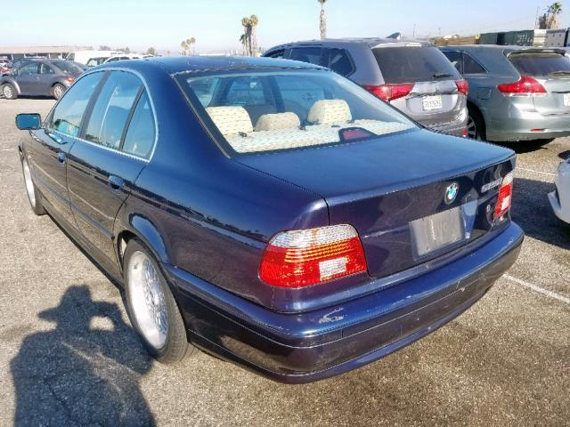 WBADT33401GF41373 - 2001 BMW 525 I BLUE photo 3