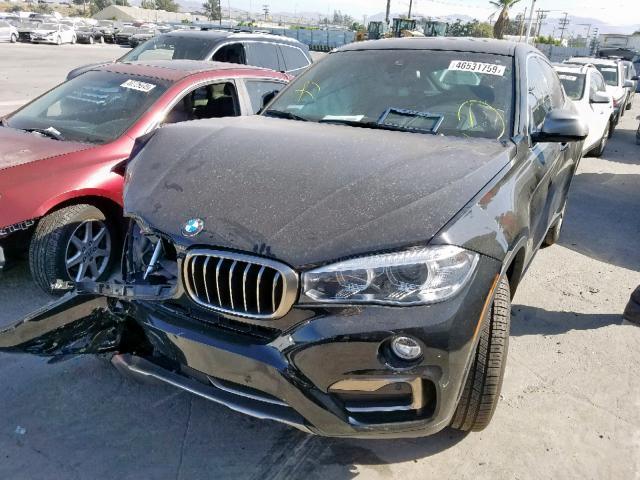 5UXKU0C54J0G69721 - 2018 BMW X6 SDRIVE3 BLACK photo 2