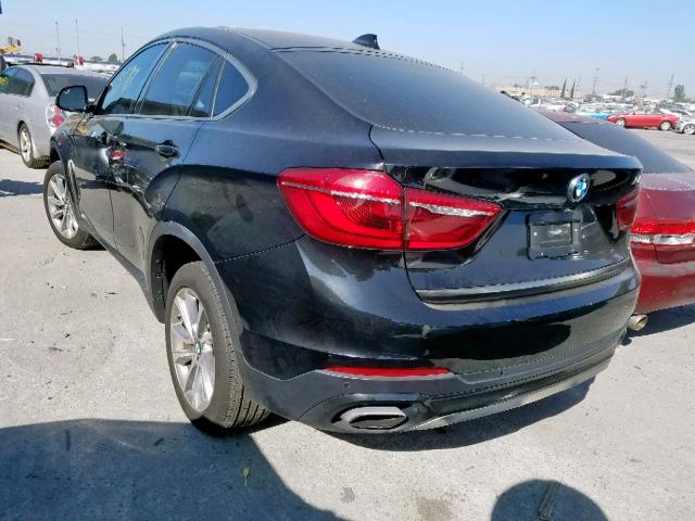 5UXKU0C54J0G69721 - 2018 BMW X6 SDRIVE3 BLACK photo 3