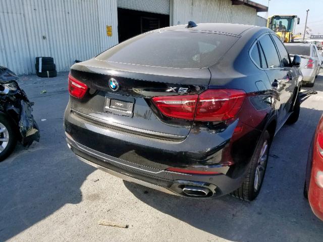 5UXKU0C54J0G69721 - 2018 BMW X6 SDRIVE3 BLACK photo 4