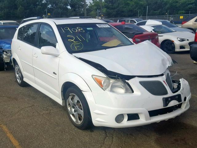 5Y2SL65897Z427992 - 2007 PONTIAC VIBE WHITE photo 1