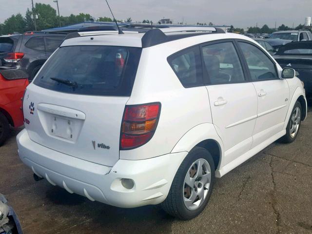 5Y2SL65897Z427992 - 2007 PONTIAC VIBE WHITE photo 4