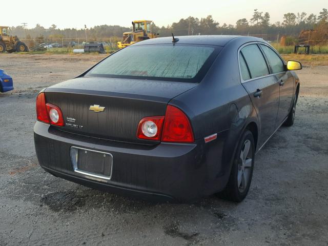 1G1ZC5E1XBF286039 - 2011 CHEVROLET MALIBU 1LT GRAY photo 4