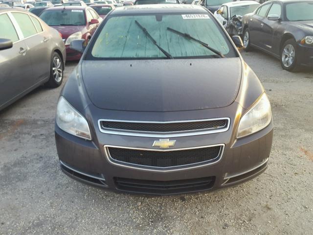 1G1ZC5E1XBF286039 - 2011 CHEVROLET MALIBU 1LT GRAY photo 9