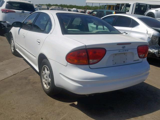 1G3NL52F93C284226 - 2003 OLDSMOBILE ALERO GL WHITE photo 3