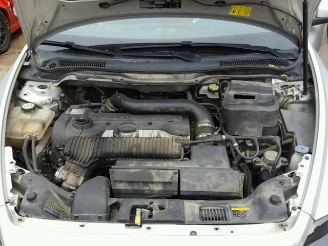 YV1MJ682372286796 - 2007 VOLVO V50 T5 SILVER photo 7