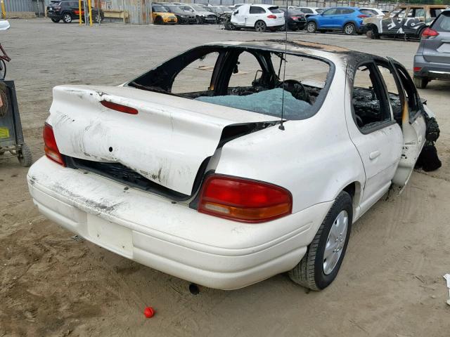 1B3EJ46XXWN300916 - 1998 DODGE STRATUS WHITE photo 4