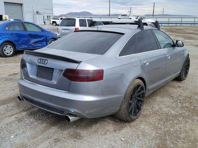 WAUKGAFB6BN002387 - 2011 AUDI A6 PRESTIG GRAY photo 4