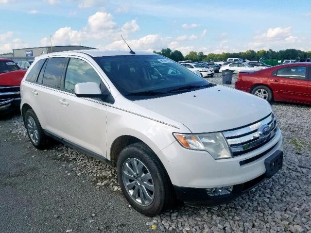 2FMDK3JC4ABA64317 - 2010 FORD EDGE SEL WHITE photo 1