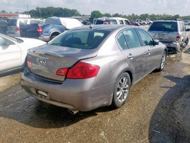 JNKCV61E29M305046 - 2009 INFINITI G37 BASE GRAY photo 4