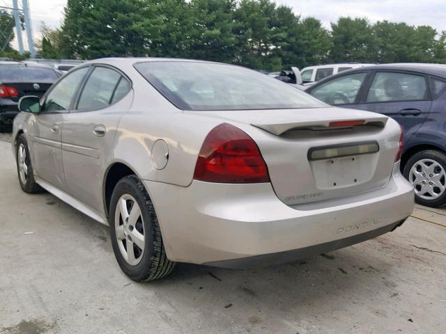 2G2WP552X61286051 - 2006 PONTIAC GRAND PRIX GRAY photo 3