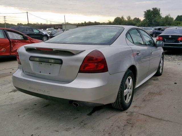 2G2WP552X61286051 - 2006 PONTIAC GRAND PRIX GRAY photo 4