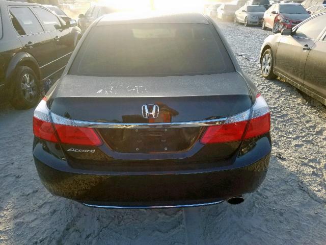 1HGCR2F39FA130363 - 2015 HONDA ACCORD LX BLACK photo 9