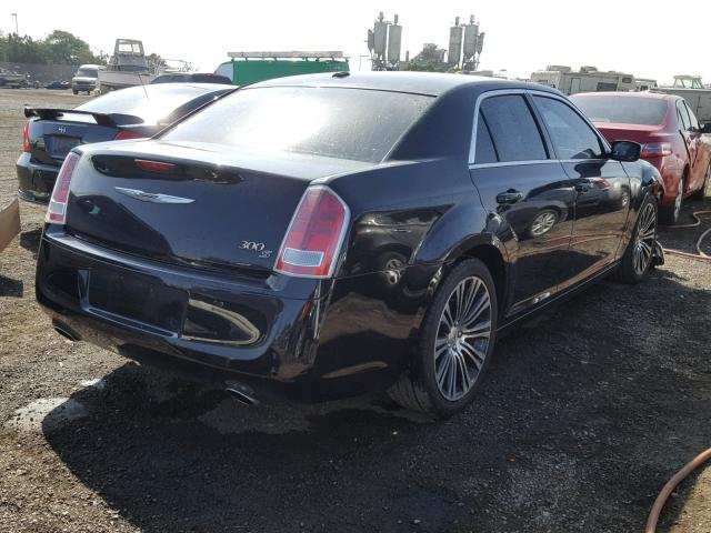 2C3CCABT7DH520820 - 2013 CHRYSLER 300 V6 BLACK photo 4