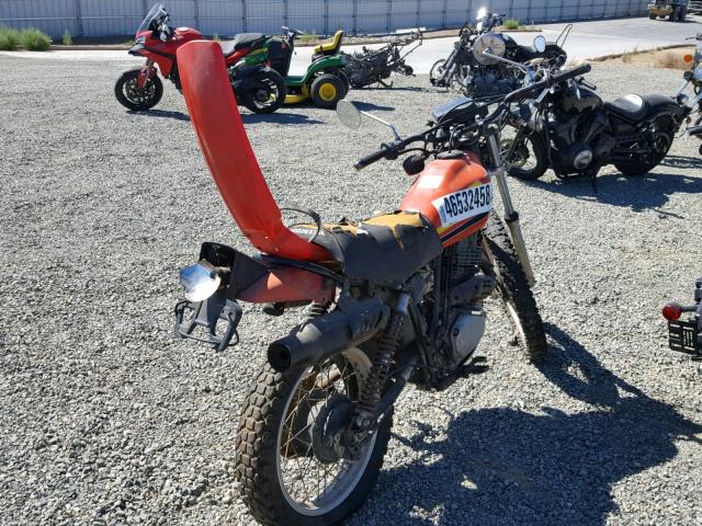 PD015003906 - 1979 HONDA XL250R ORANGE photo 4