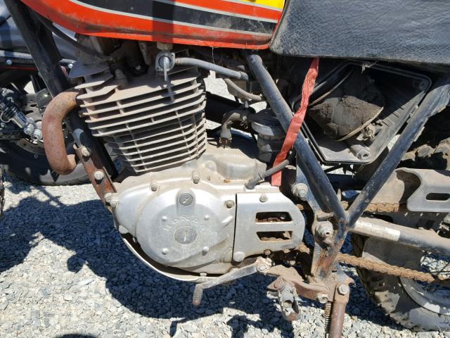 PD015003906 - 1979 HONDA XL250R ORANGE photo 7