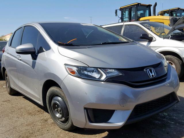 JHMGK5H50HS015330 - 2017 HONDA FIT LX WHITE photo 1