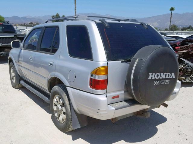 4S6CM58W2X4405791 - 1999 HONDA PASSPORT E SILVER photo 3