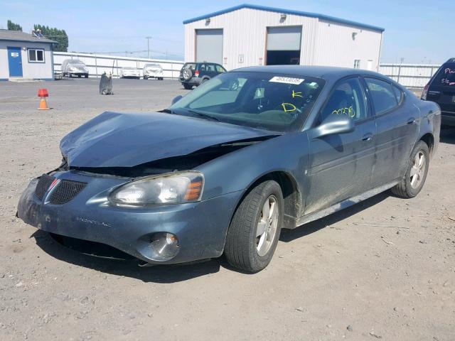 2G2WP552761282099 - 2006 PONTIAC GRAND PRIX BLUE photo 2