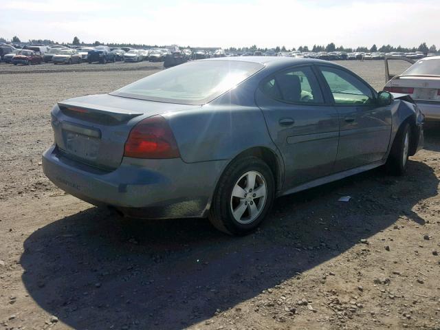 2G2WP552761282099 - 2006 PONTIAC GRAND PRIX BLUE photo 4
