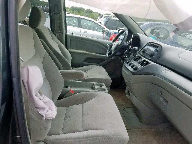 5FNRL38216B128392 - 2006 HONDA ODYSSEY LX GRAY photo 5