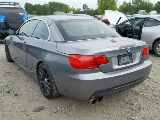 WBADW7C55BE726455 - 2011 BMW 328 I SULE GRAY photo 3