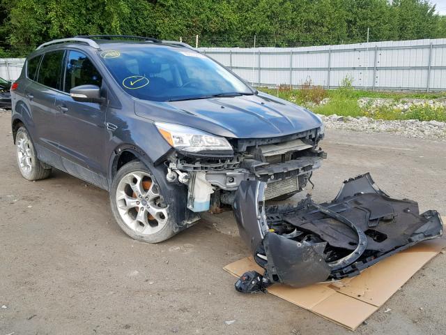 1FMCU9J95DUC81094 - 2013 FORD ESCAPE TIT GRAY photo 1