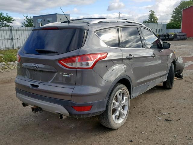 1FMCU9J95DUC81094 - 2013 FORD ESCAPE TIT GRAY photo 4