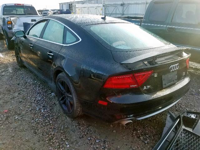 WAU2MBFC4EN091016 - 2014 AUDI A7 PRESTIG BLACK photo 3