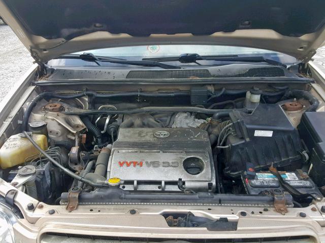 JTEEP21A650119324 - 2005 TOYOTA HIGHLANDER TAN photo 7