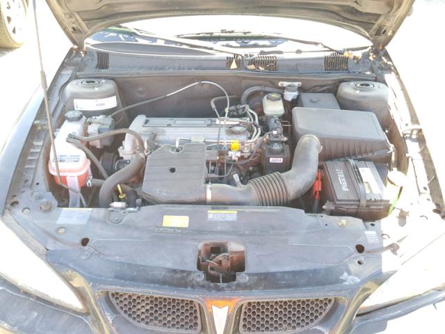 1G2NE52F63C268600 - 2003 PONTIAC GRAND AM S BLACK photo 7