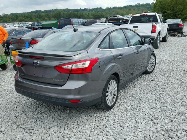 1FAHP3J26CL327799 - 2012 FORD FOCUS TITA GRAY photo 4