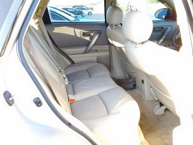 JNRAS08W55X201849 - 2005 INFINITI FX35 SILVER photo 6