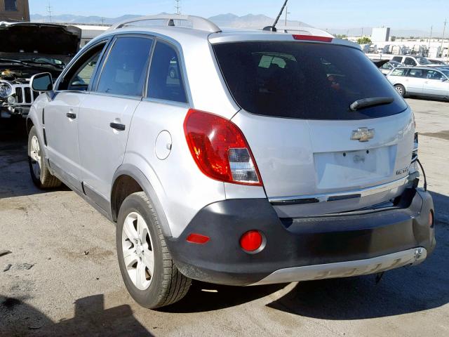 3GNAL2EK5DS639398 - 2013 CHEVROLET CAPTIVA LS 银色 照片 3