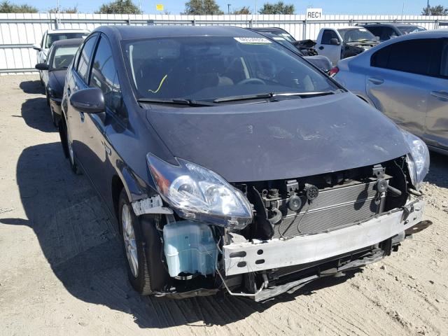 JTDKN3DP5F3073262 - 2015 TOYOTA PRIUS PLUG CHARCOAL photo 1