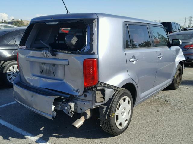 JTLZE4FE8A1103587 - 2010 TOYOTA SCION XB Сұр фото 4