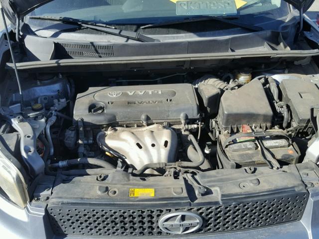 JTLZE4FE8A1103587 - 2010 TOYOTA SCION XB Сұр фото 7