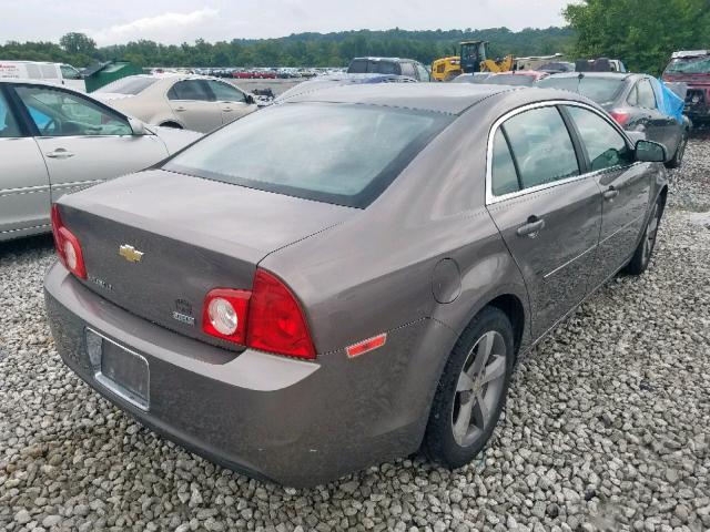 1G1ZC5EU3BF369211 - 2011 CHEVROLET MALIBU 1LT 棕色 照片 4