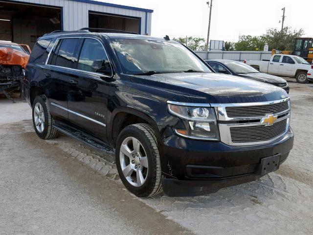 1GNSCBKC8FR308242 - 2015 CHEVROLET TAHOE C150 BLACK photo 1