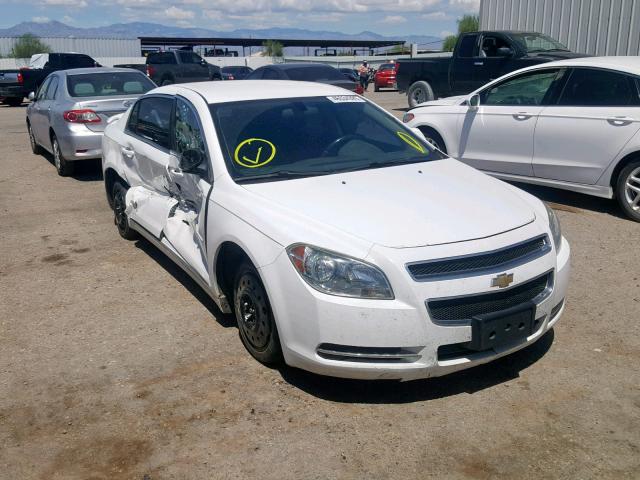 1G1ZC5E18BF350711 - 2011 CHEVROLET MALIBU 1LT WHITE photo 1