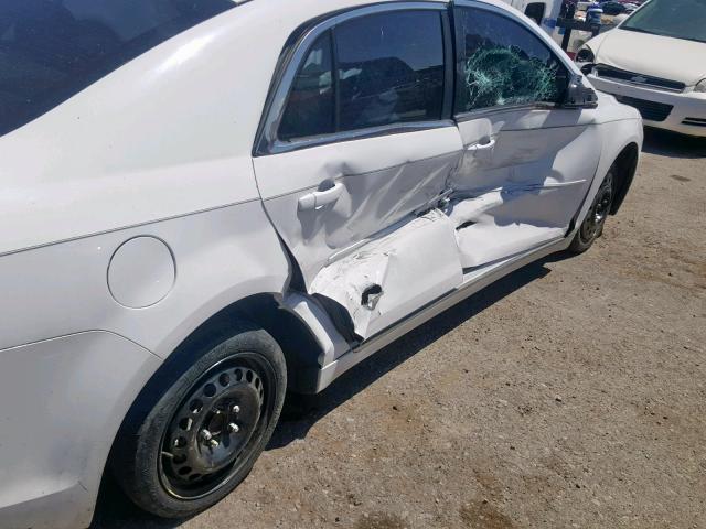 1G1ZC5E18BF350711 - 2011 CHEVROLET MALIBU 1LT WHITE photo 9