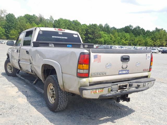 1GTHC23225F863356 - 2005 GMC SIERRA C25 SILVER photo 3