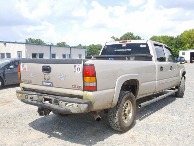 1GTHC23225F863356 - 2005 GMC SIERRA C25 SILVER photo 4