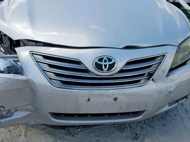 4T1BB46K69U083471 - 2009 TOYOTA CAMRY HYBR SILVER photo 7