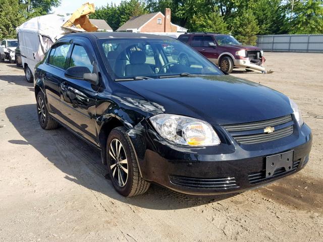 1G1AL58F687197656 - 2008 CHEVROLET COBALT LT BLACK photo 1