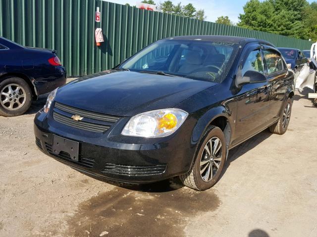 1G1AL58F687197656 - 2008 CHEVROLET COBALT LT BLACK photo 2