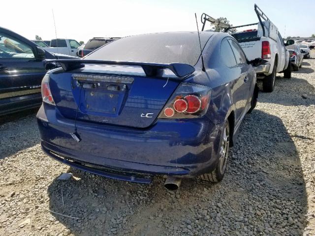 JTKDE167290296478 - 2009 TOYOTA SCION TC ლურჯი ფოტო 4