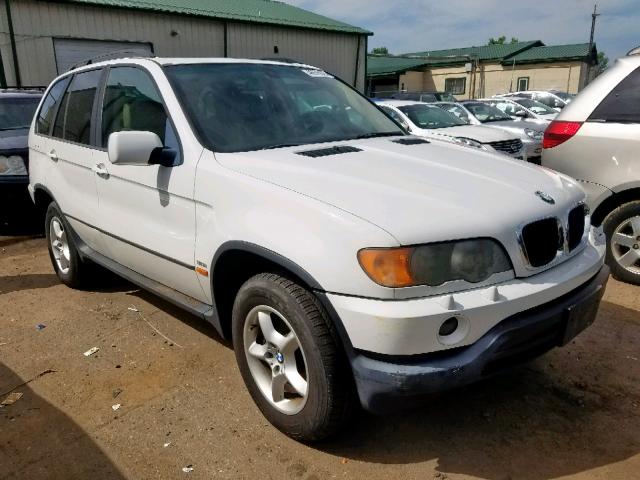 5UXFA53532LP57731 - 2002 BMW X5 3.0I WHITE photo 1