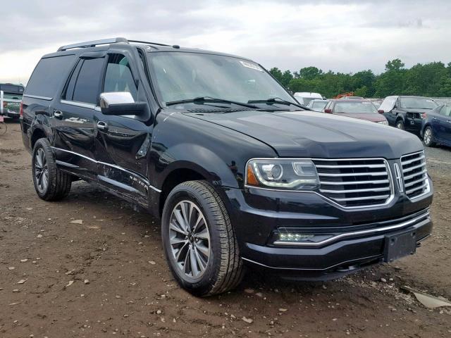 5LMJJ3JT2GEL08238 - 2016 LINCOLN NAVIGATOR BLACK photo 1